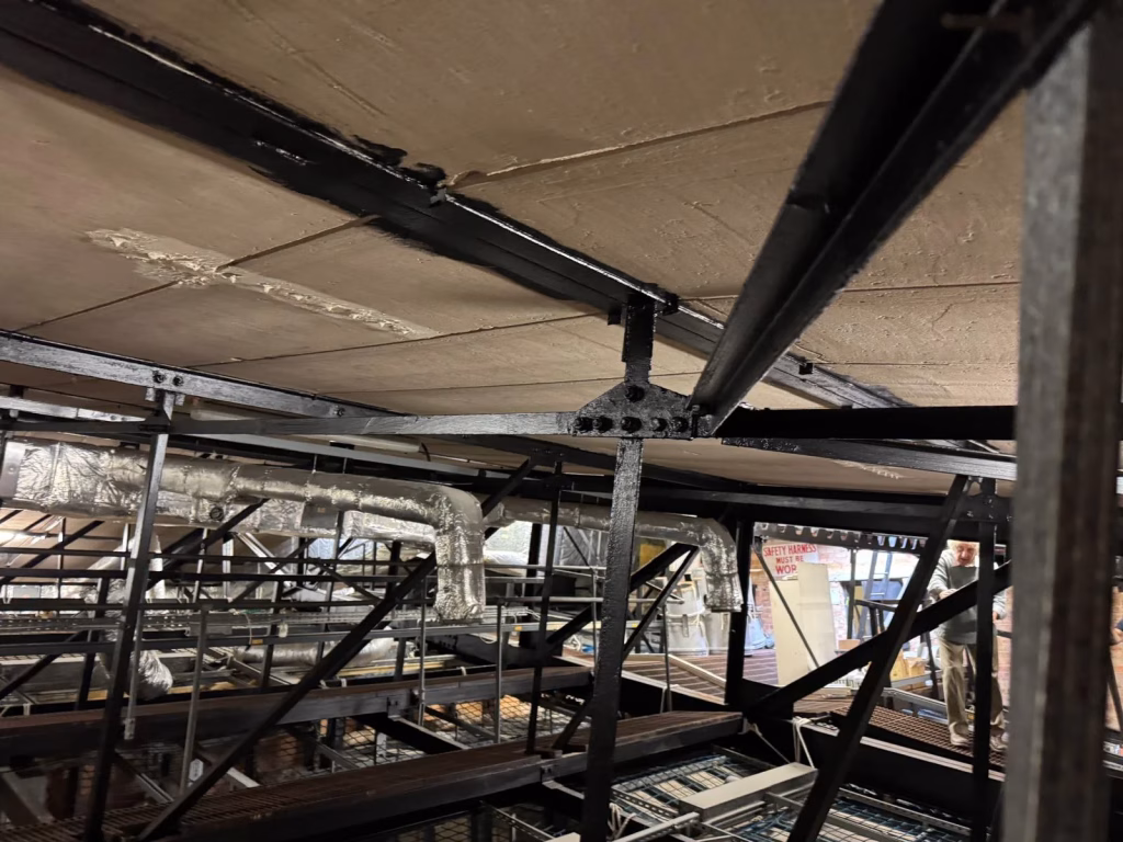 Structured Carbon CFRP RAAC system - London Swimming Pool Structured Carbon